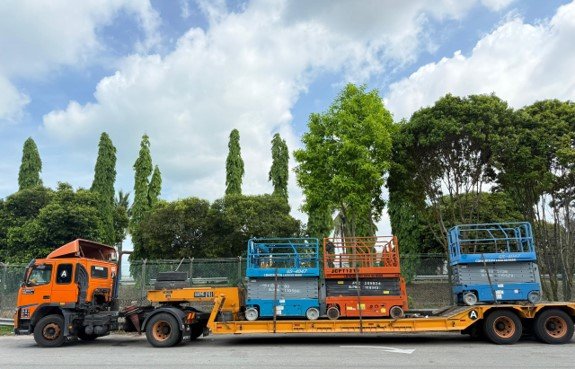 Supply 10mtr Scissor Lift & Long Arm Excavator  – MRCSB, Melaka